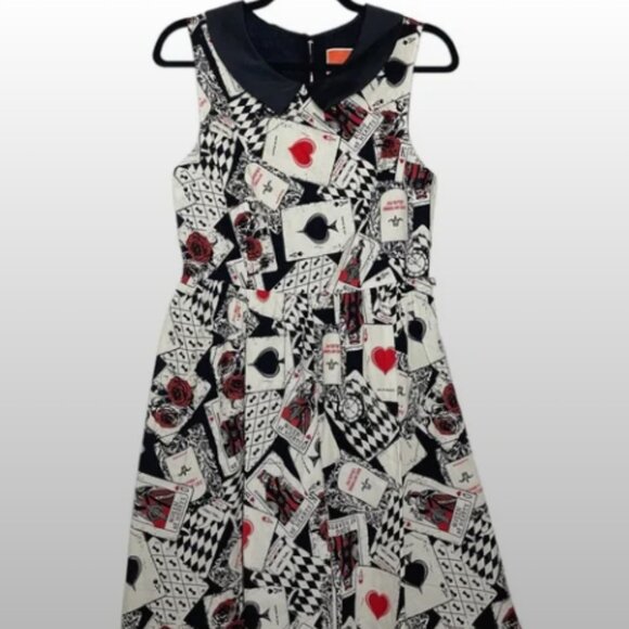 Modcloth ♥️♠️♦️Whimsy Without End Playing Card Dress 🃏♦Unavailable Anywhere! - Picture 12 of 14